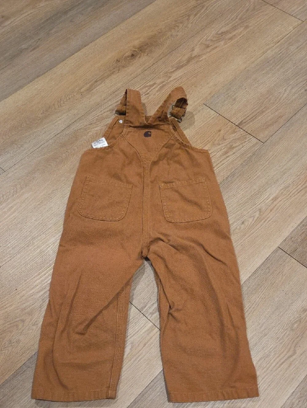 Carhartt Kids Rust Brown Workwear Overalls
